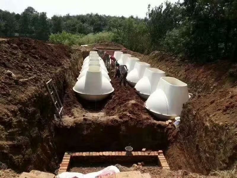 農(nóng)村污水沼氣型厭氧多級(jí)生化凈化池